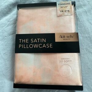 Kitsch satin tie dye pillowcase. Brand new.